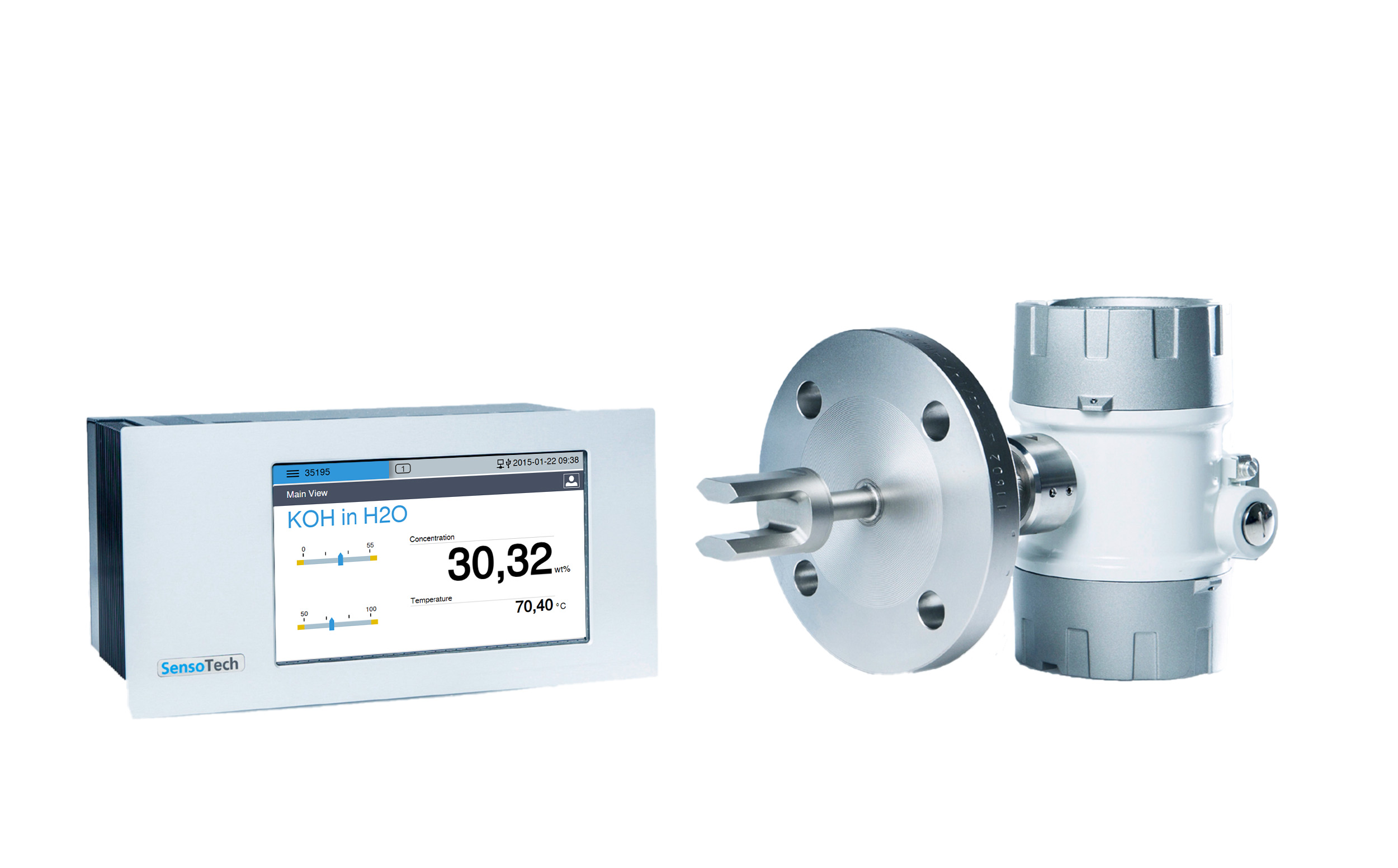 LiquiSonic® for KOH Concentration Measurement and Gas Bubble Detection in Alkaline Electrolysis